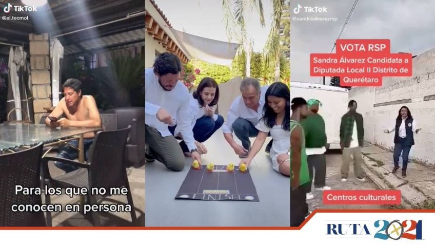 Candidatos “brincan” a TikTok con curiosas campañas para llegar a los centennials