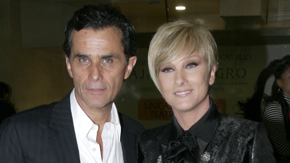 Humberto Zurita y Christian Bach estuvieron casados desde 1986, hasta el fallecimiento de la actriz, en 2019. Foto: Especial