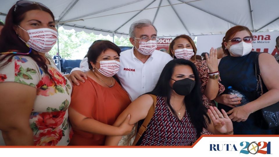 Rubén Rocha reiteró su apoyo a las mujeres. Foto: Especial