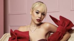 Danna Paola presume su figura en atrevido atuendo transparente y enamora a sus fans