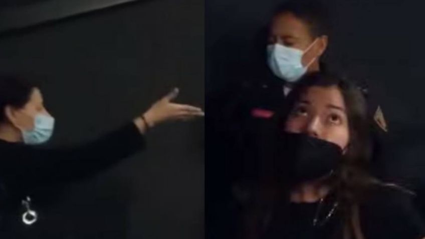 Mujeres acusan de acoso a empleado de cine; les pidió que bajaran los pies del asiento: VIDEO