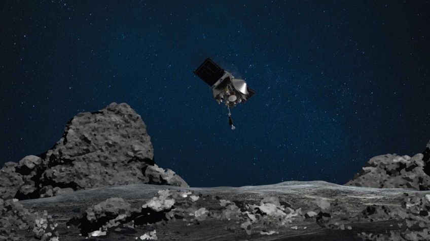 Material que trae la sonda OSIRIS-REx podría ayudar a resolver el misterio del origen del universo