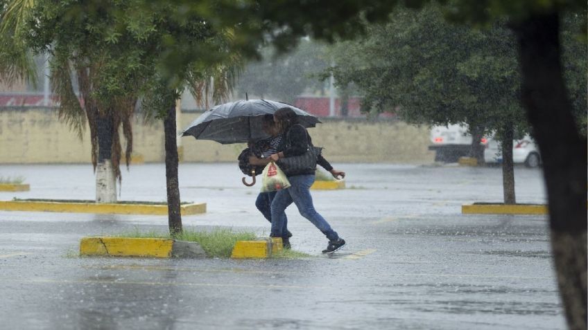 Se esperan lluvias y posible granizo en Coahuila, Nuevo León y Tamaulipas