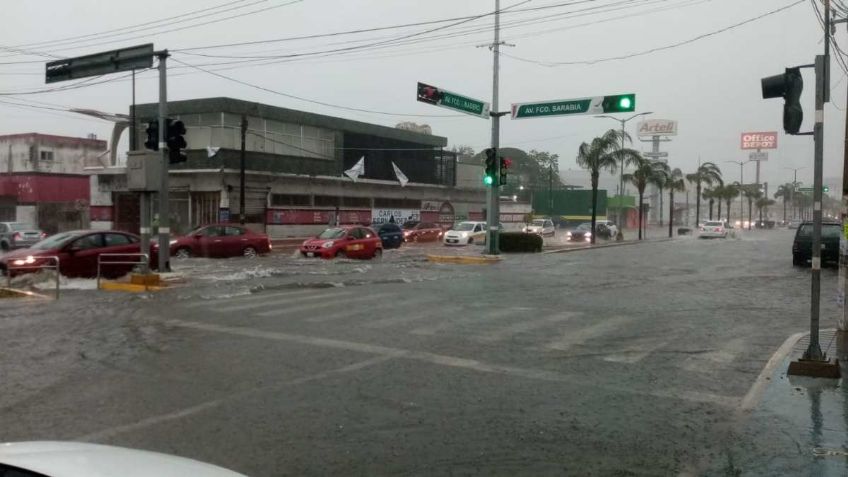 Llueve, por fin, en Tampico; tormenta deja leves afectaciones