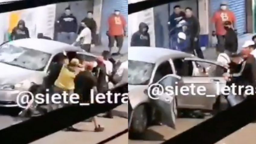 Cártel de Tláhuac destruye autos a personas que se niegan a pagar extorsión: VIDEO