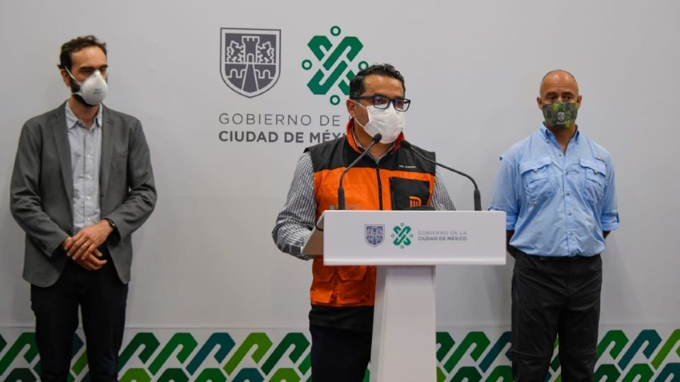 El Director de Ingeniería y Desarrollo Tecnológico del STC Metro, Joel Carmona, explicó que los trabajos se harán de manera coordinada. Foto: Especial