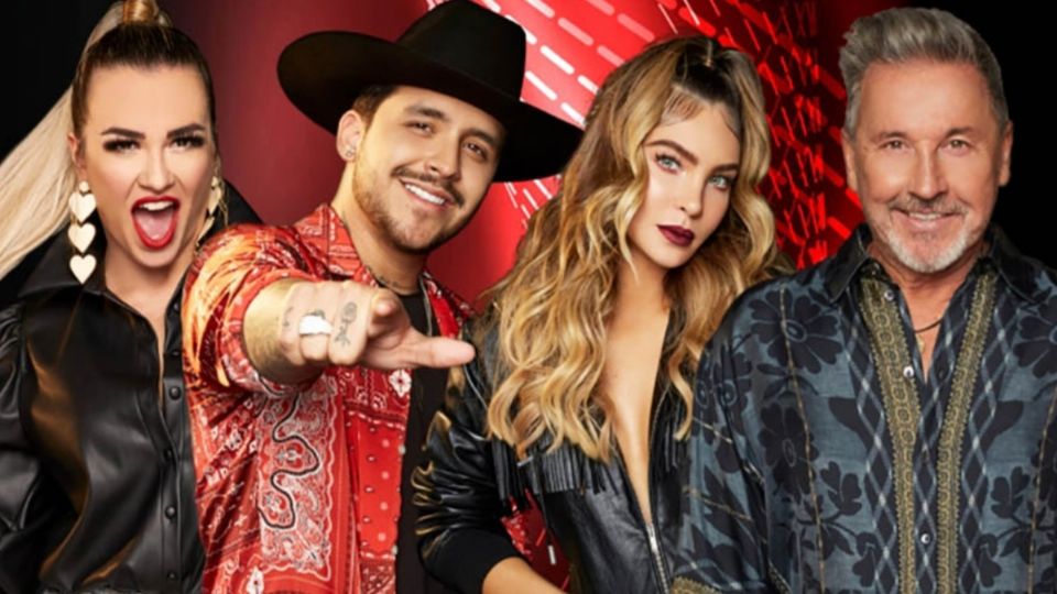 En la anterior temporada de 'La Voz Azteca', Ricardo Montaner, Belinda, María José y Christian Nodal fueron los coaches. FOTO: Especial