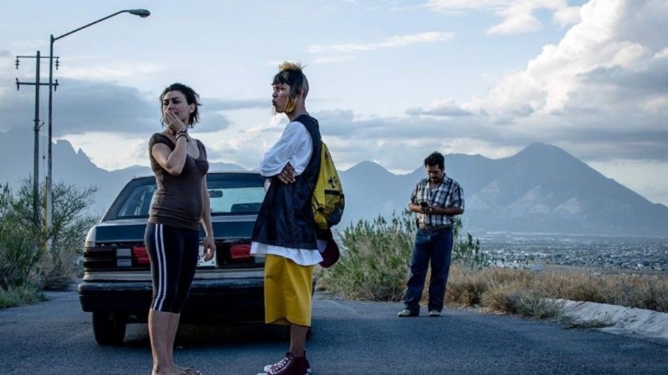 Escena de la película 'Ya no estoy aquí'. Foto: Especial