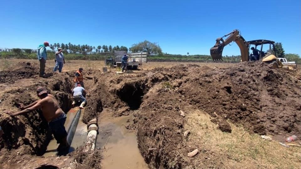 El alcalde se presentó al lugar para explicar que la falta del servicio.