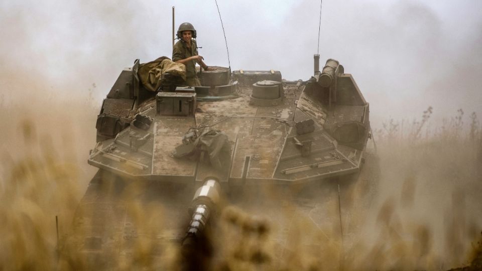 Ejército israelí aclara que no ha entrado en Gaza. Foto: AFP
