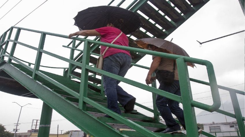 Clima Monterrey 14 de mayo: Cielo nublado y chubascos, con una máxima de 27 grados