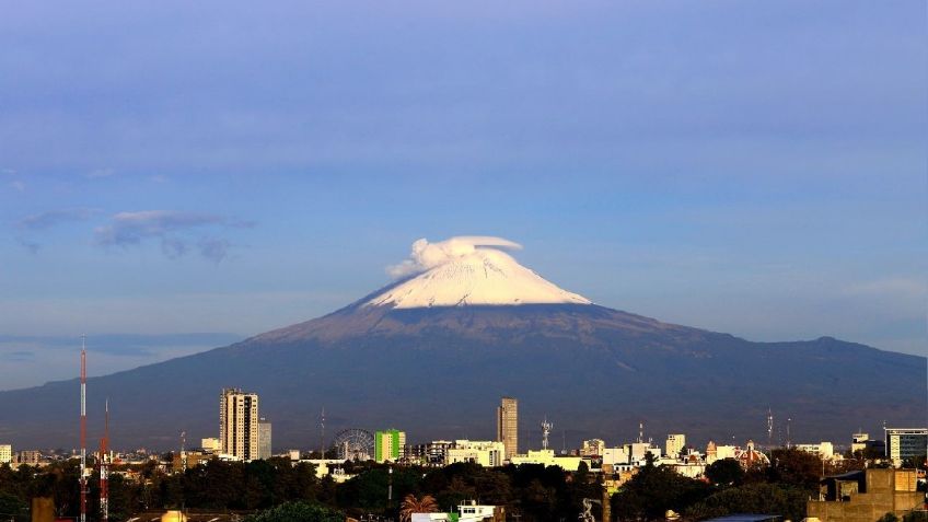 Popocatépetl regala la mejor imagen que verás hoy; luce espectacular fumarola este 14 de mayo