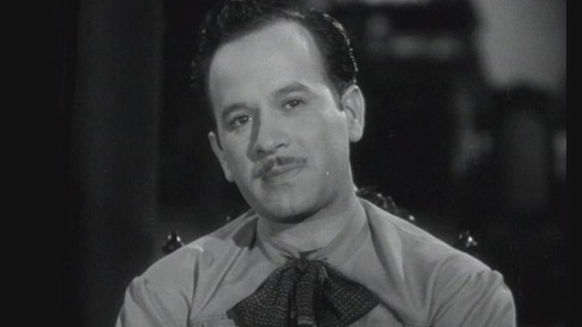 Pedro Infante usó peluquín; FOTO de la herida que intentaba ocultar el "Ídolo de México"