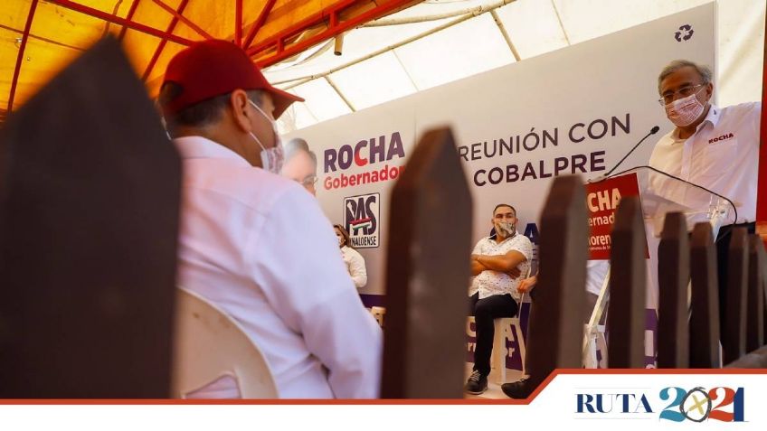 Rubén Rocha gestionará sistemas de riego para Picachos y Santa María, detonantes del desarrollo en Sinaloa