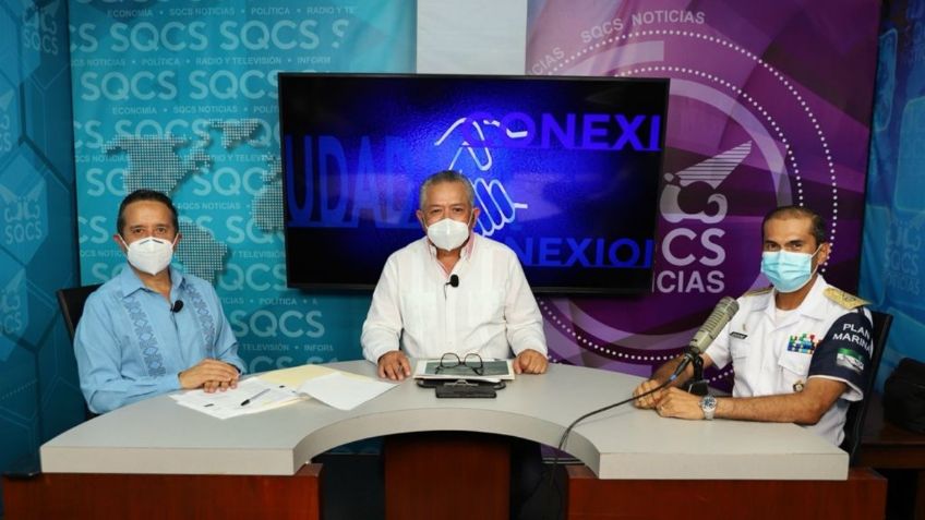 Ni todos los días, ni en todas las playas de Quintana Roo hay presencia de sargazo: Carlos Joaquín