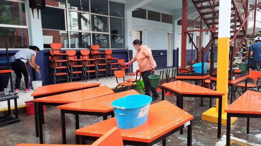 Regreso a clases | Escuelas de la CDMX se preparan para recibir presencialmente a los alumnos