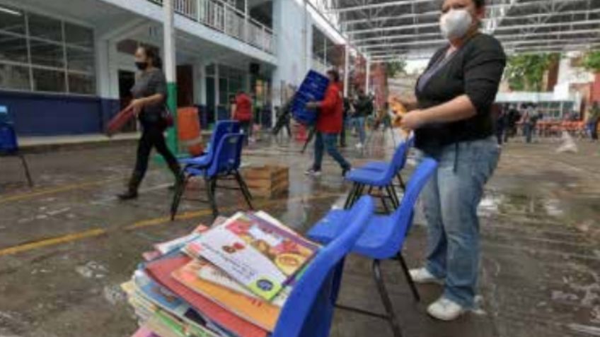 Dan mantenimiento a escuelas en cuatro alcaldías de la CDMX