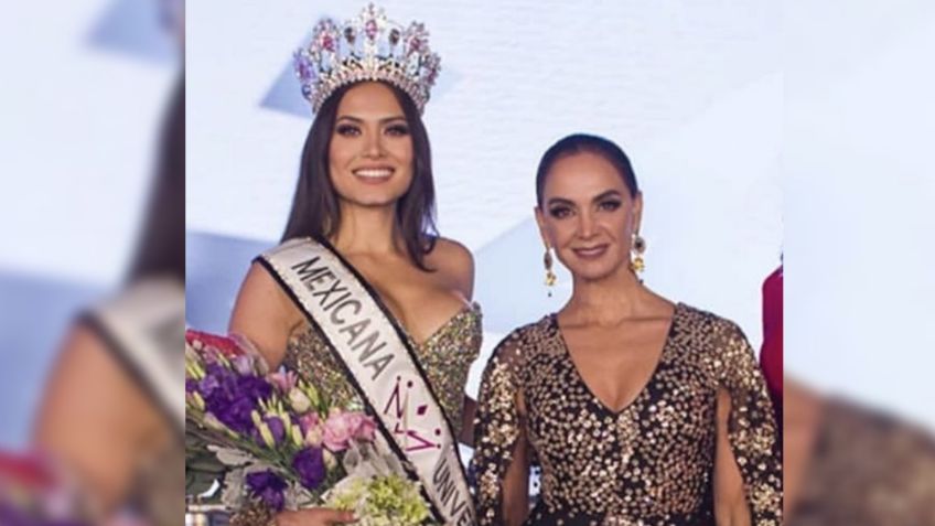 Lupita Jones felicita a Andrea Meza tras ser la ganadora de Miss Universo