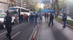 Tráfico CDMX: Manifestantes del SME bloquean Insurgentes Sur y provocan caos vial