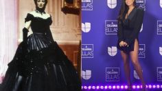 ¿María Félix, eres tú? Comparan a Ana Bárbara con "la Doña", por usar un sensual vestido negro