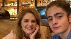 Erika Buenfil le tiñe el cabello a su hijo y luce cambio radical | FOTOS