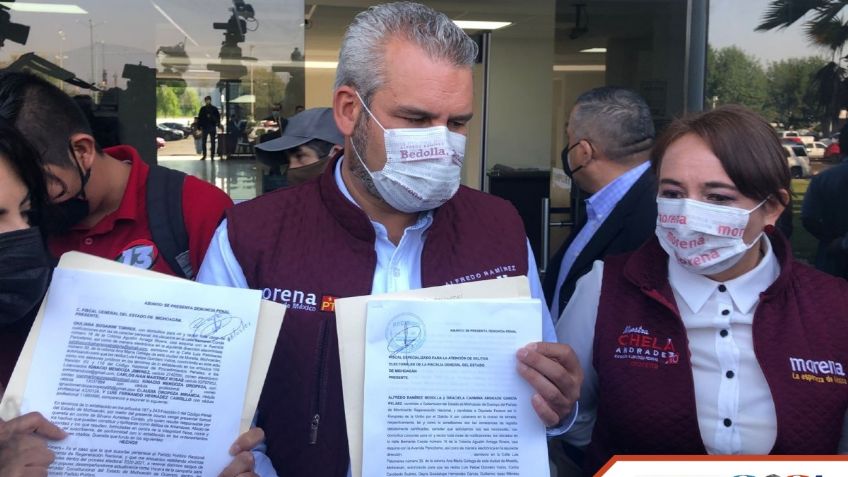 Alfredo Ramírez presenta denuncias en contra Silvano Aureoles por amenazas y coacción de voto