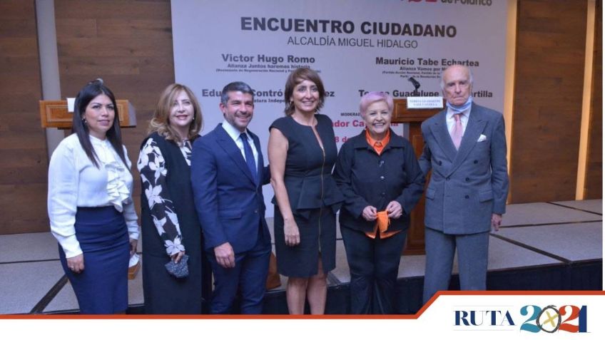 Mauricio Tabe presenta sus propuestas ante vecinos de Polanco