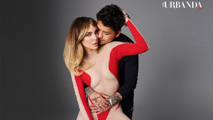 ¡Guapísimos! Belinda y Nodal muestran su lado más CHIC en portada de famosa revista