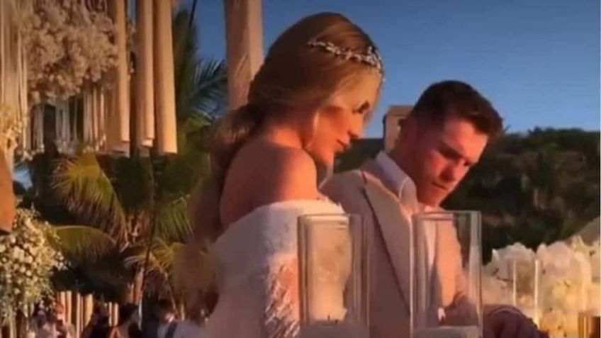 Así luce el ALTAR de la boda de CANELO Álvarez y Fernanda Gómez: VIDEO