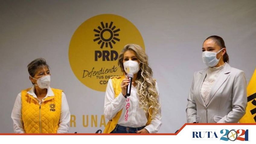 Candidata de RSP se suma al PRD-CDMX