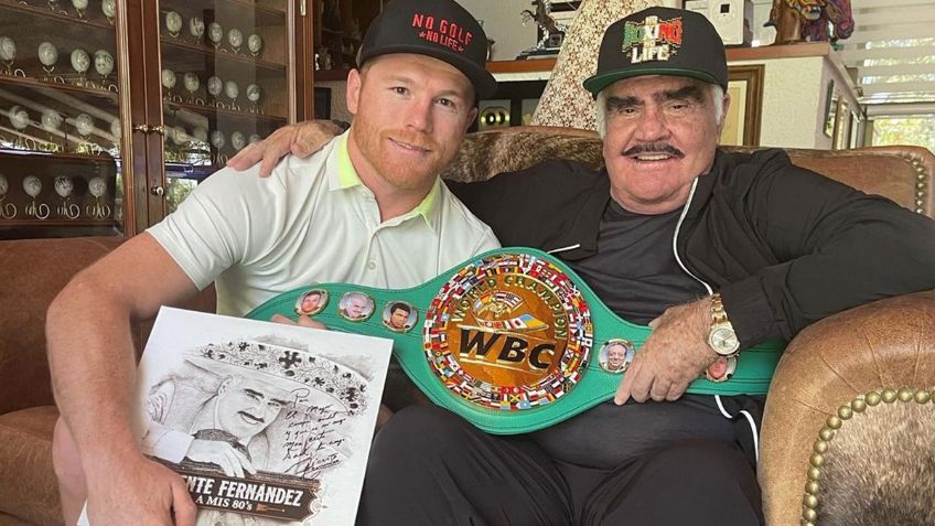 Canelo Álvarez manda emotivo mensaje a Vicente Fernández; ¿le dedica la pelea? | VIDEO