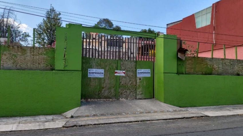 Suspenden obra en Lomas Verdes, por incumplir normatividad de Protección Civil