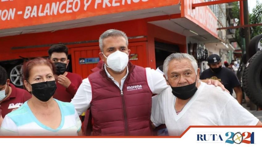 Fernando Vilchis busca la reelección para reforzar avances en Ecatepec