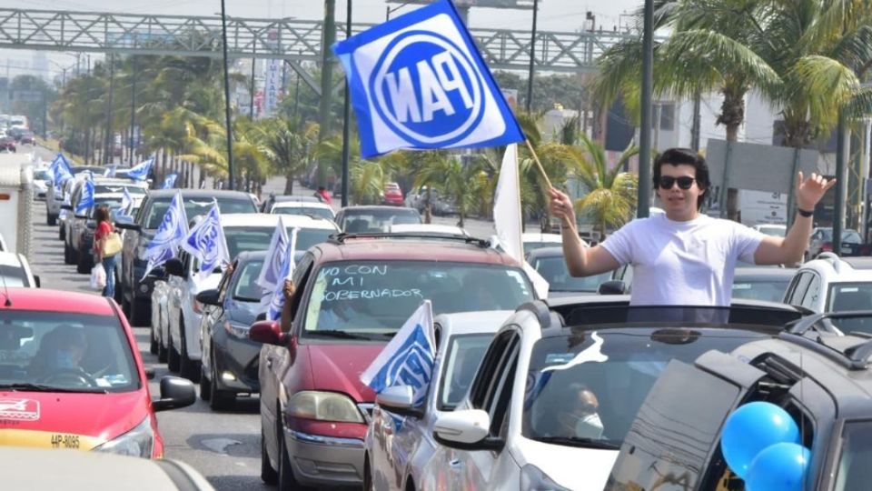 La caravana fue en las principales ciudades: Nuevo Laredo, Reynosa, Matamoros, entre otros. Foto: Especial