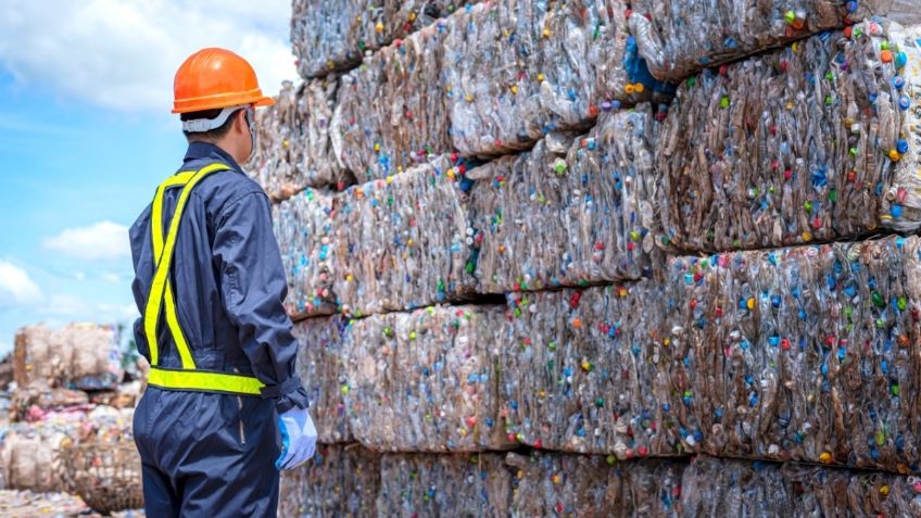 Polietileno, material que más se recicla en México, revela estudio