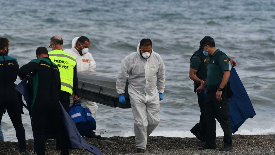 Autoridades españolas hallaron un muerto. Foto: AFP