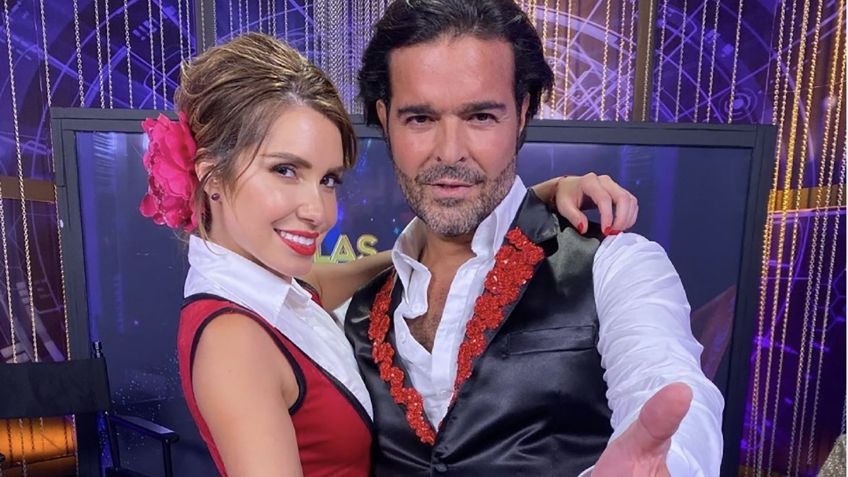 ¿Nuevo romance en Las Estrellas Bailan en Hoy? Andrea Escalona casi le planta a un beso a Pablo Montero