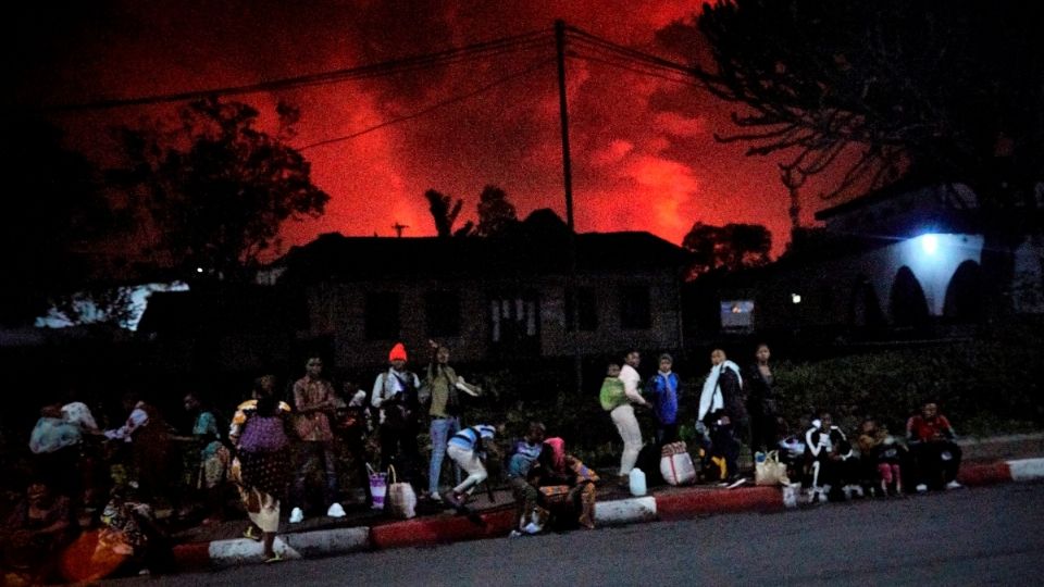 Miles de personas fueron evacuadas. Foto: EFE.
