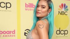 ¡No dejó nada a la imaginación! Karol G luce vestido transparente en los Billboard Music Awards 2021