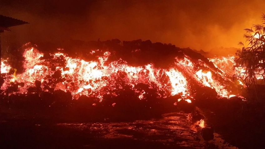 Las imágenes del Congo luego de la erupción del volcán Nyiragongo que dejó ríos de lava: VIDEO