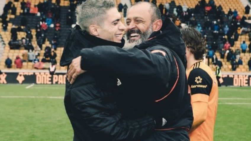 Así recibieron los aficionados a Raúl Jiménez en el Wolves vs Manchester United: VIDEO