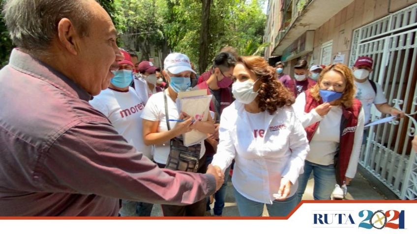 Dolores Padierna se compromete a atender personas en situación de calle en la  Cuauhtémoc