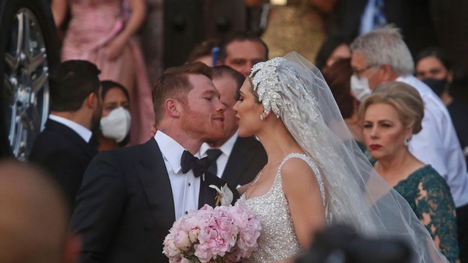 Boda del Canelo y Fernanda Gómez. Foto: Cuartoscuro