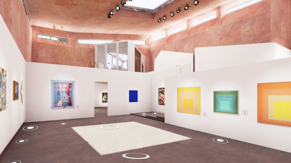 El Museo de Arte Virtual en Línea (VOMA) puede visitarse en https://voma.space/. Foto: Cortesía