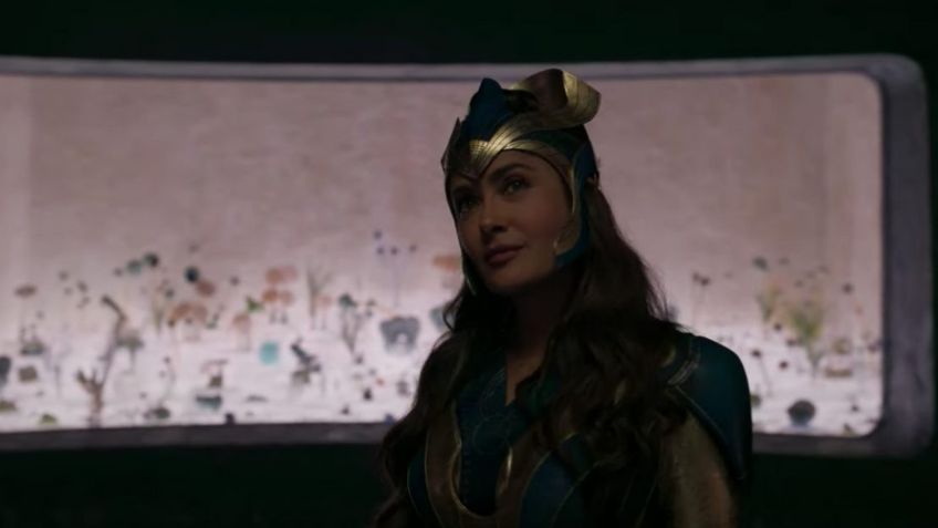 Así luce Salma Hayek en el nuevo tráiler de Eternals, la nueva película de Marvel Studios