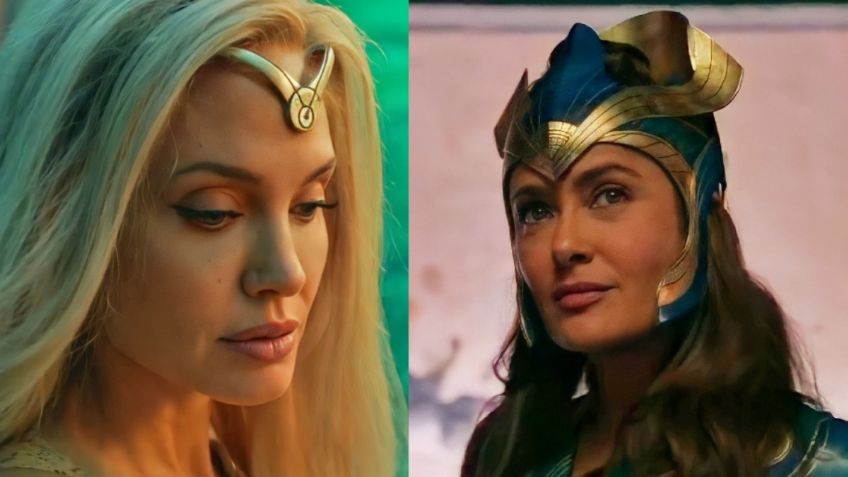 Angelina Jolie vs. Salma Hayek, ¿quién de las dos actrices será más poderosa en Eternals?