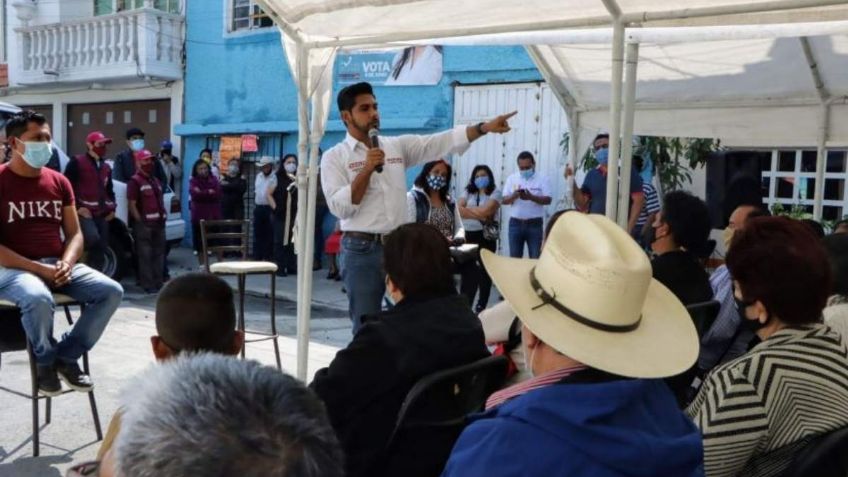 Promete Adolfo Cerqueda un Neza 100 por ciento seguro