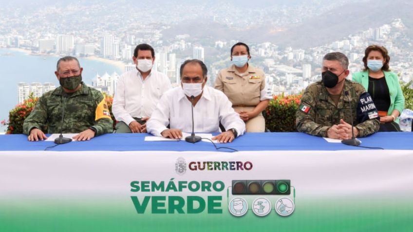 Guerrero pasó a semáforo verde: Héctor Astudillo pide no confiarse ante la pandemia