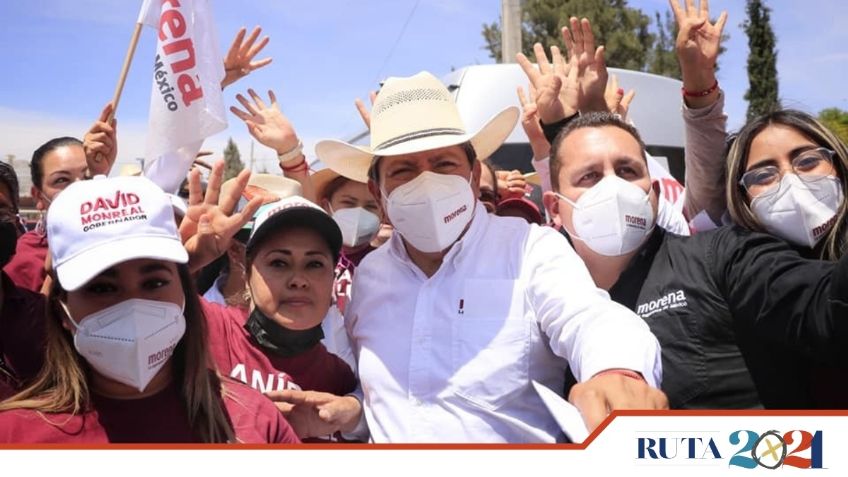 Migrantes respaldan proyecto de David Monreal, candidato a gobernador de Zacatecas