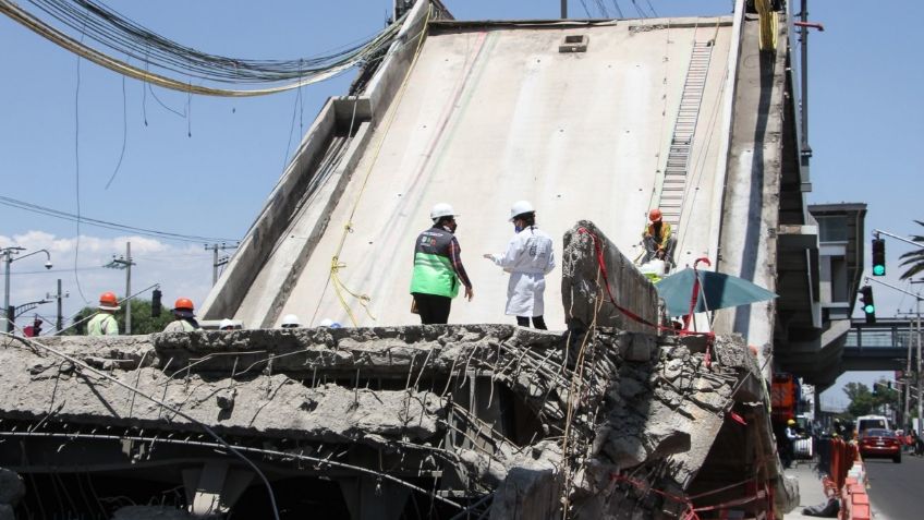 Culmina recolección de pruebas en Zona Cero en torno al colapso de la Línea 12 del Metro